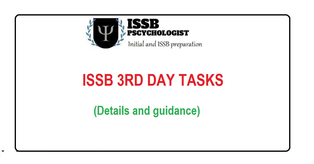 issb tests and tasks