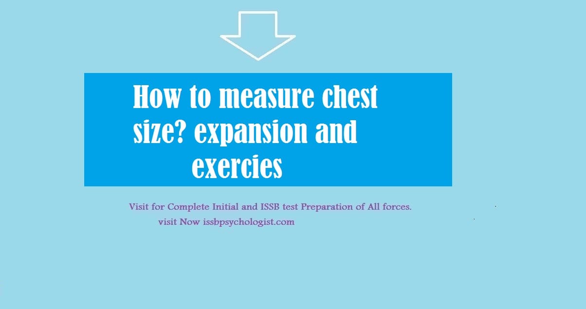 How to measure Chest size and expand through exercise?