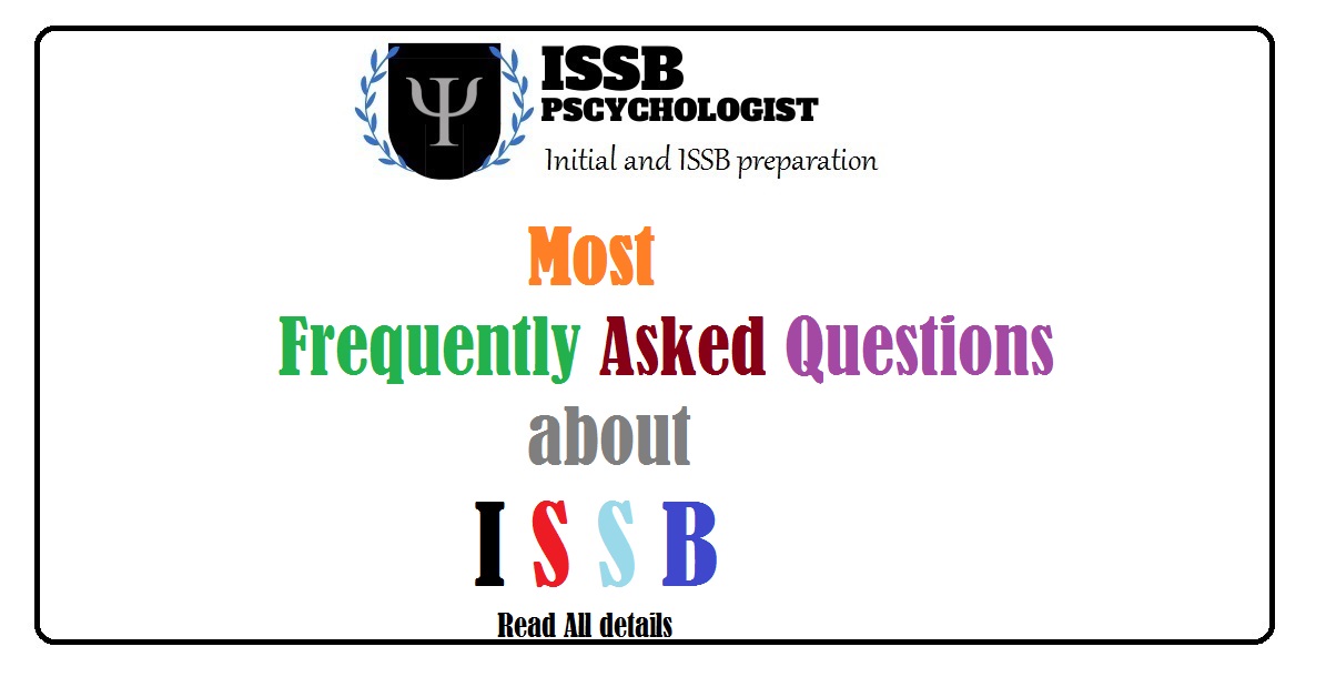 ISSB test requirements you never read before In Q & A form